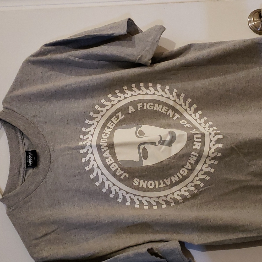 Jabbawockeez grey tee size L